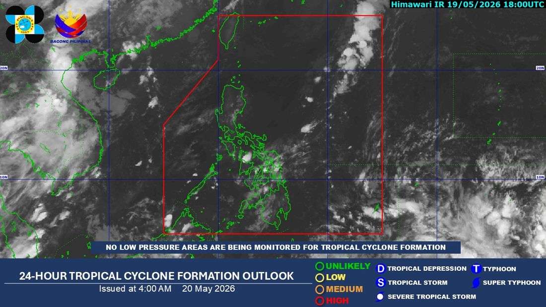 Easterlies bring generally fair weather across PH, but heat index remains high