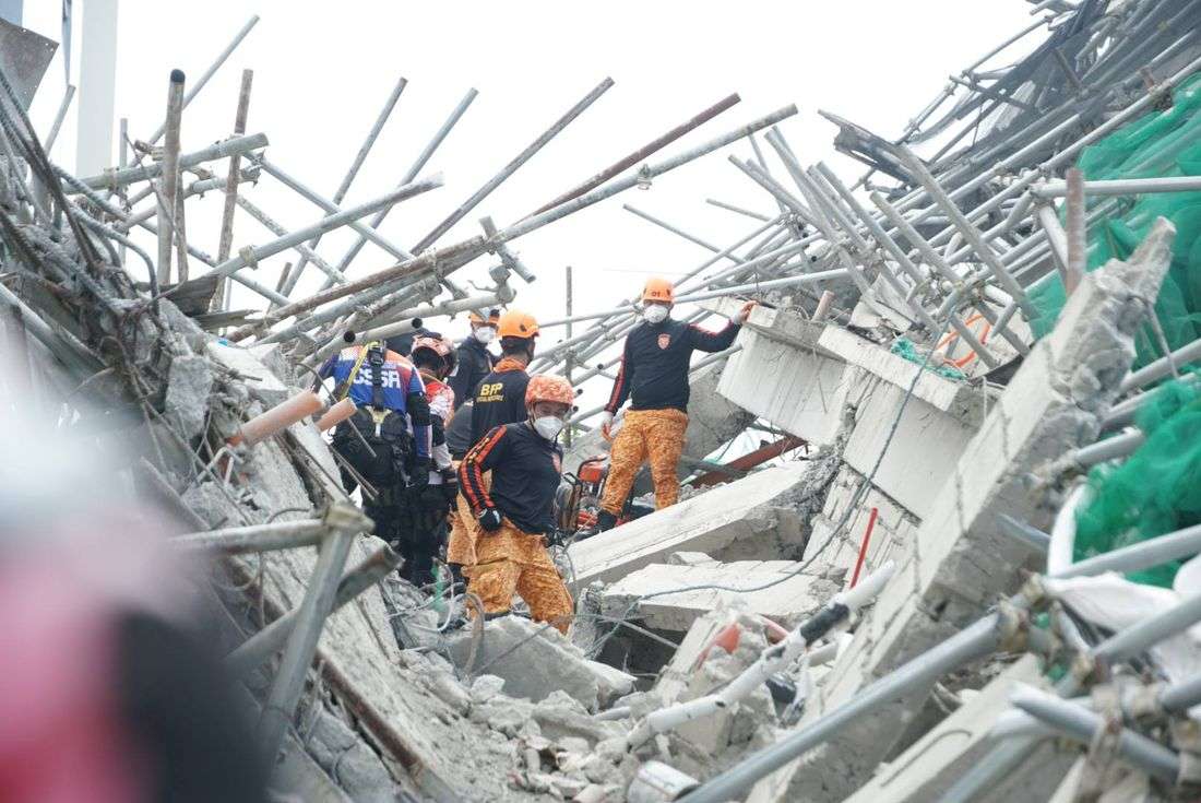 Remulla says operations at collapsed Angeles City building still ‘search and rescue’