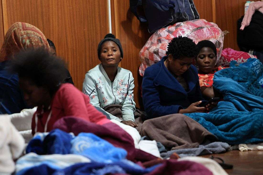 African migrants flee into the mountains as South Africa's xenophobic violence surges