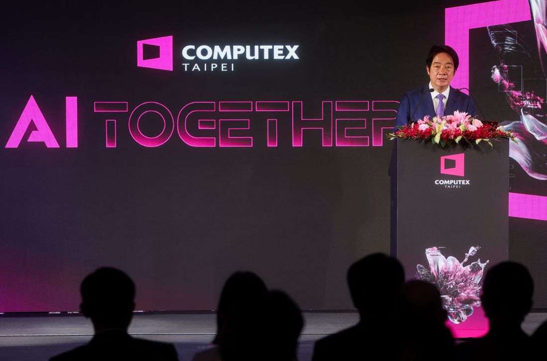 Taiwan president says keeping political status quo is key to securing supply chains