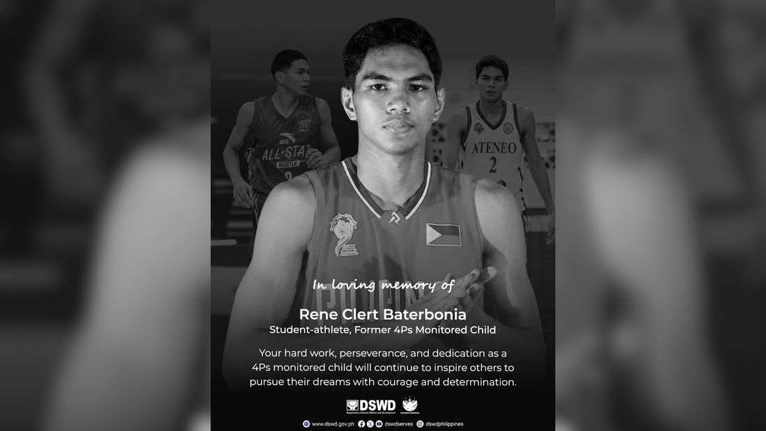 DSWD extends condolences to late Blue Eagle Baterbonia’s loved ones