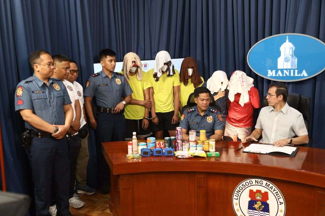 5 men arrested in Quiapo for alleged sale of ₱950K worth of expired food