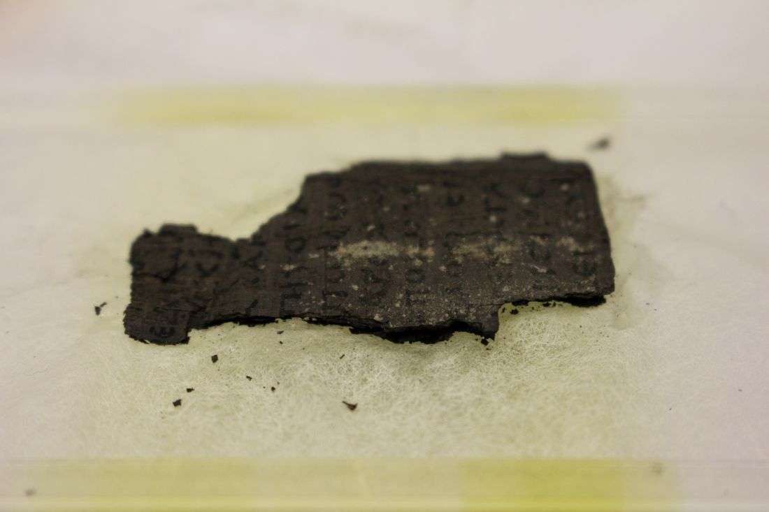 Complete text of carbonised Herculaneum scroll unlocked for first time