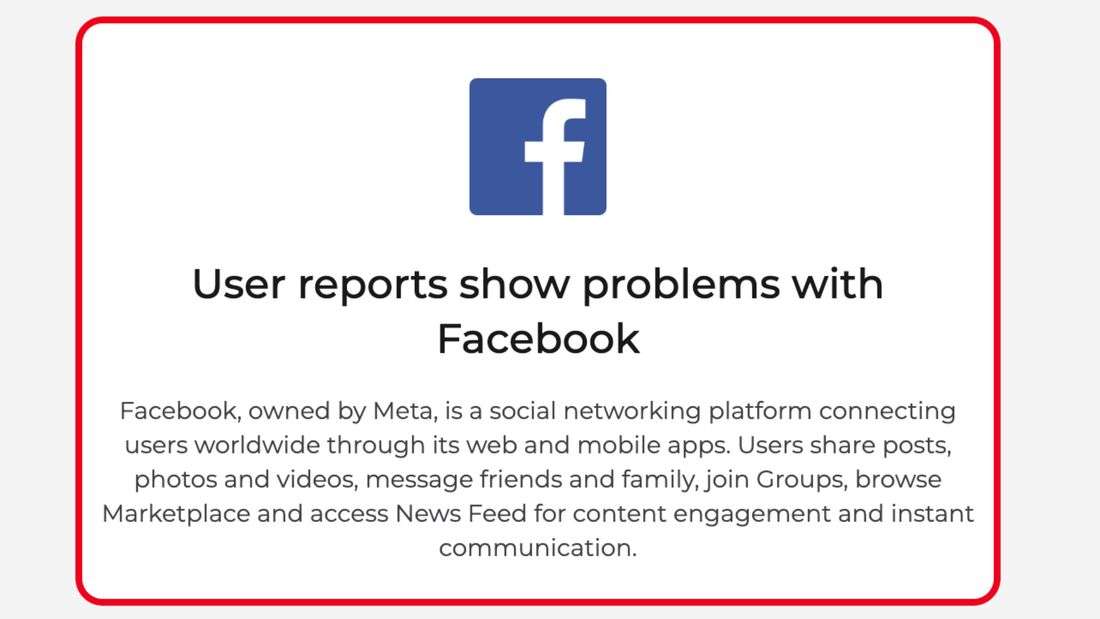 Meta platforms hit by brief global outage, services now restored
