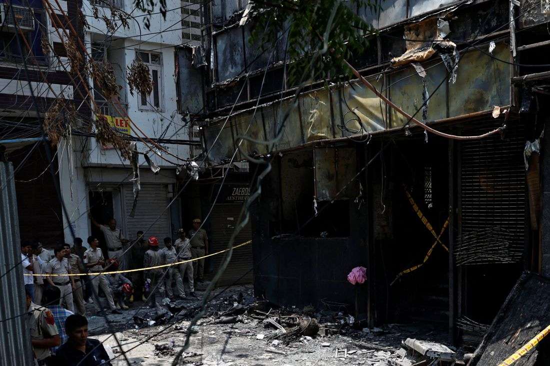 Delhi to crack down on fire safety violations after blaze that killed 21