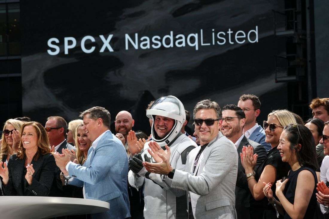 SpaceX rises marginally ahead of Russell rebalance