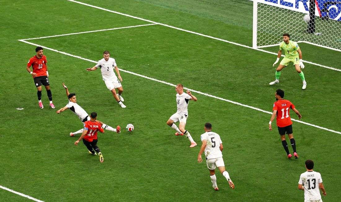 Soccer-Salah inspires Egypt to beat New Zealand 3-1 for historic World Cup win