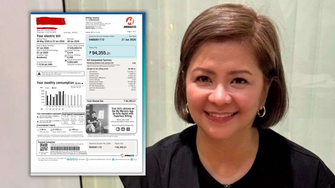 Cacai Mitra raises concern over ₱94K power bill: ‘Bahay lang kami, hindi commercial building’