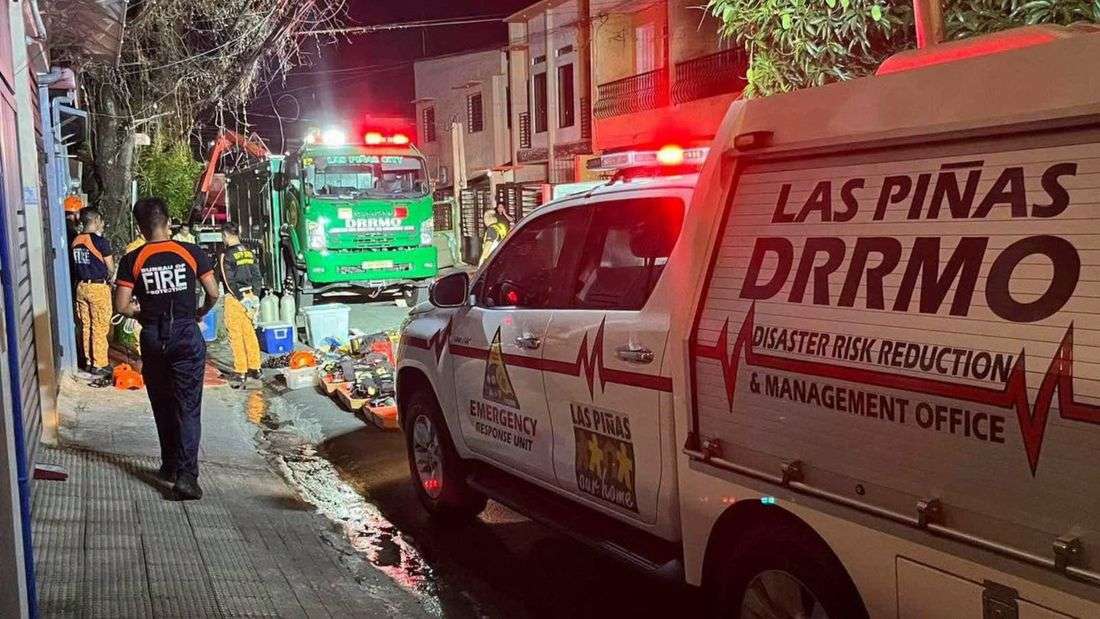2 dead after Maynilad excavation site collapses in Las Piñas subdivision