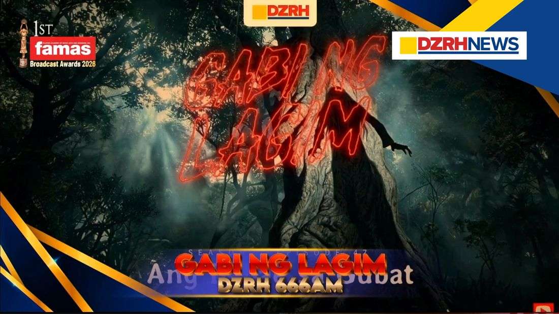 DZRH’s ‘Gabi ng Lagim’ wins best radio drama show at inaugural FAMAS Broadcast Arts awards