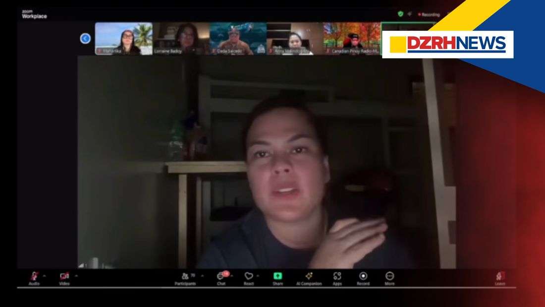 Video clip of VP Sara’s alleged threats vs PBBM, family presented in impeachment trial