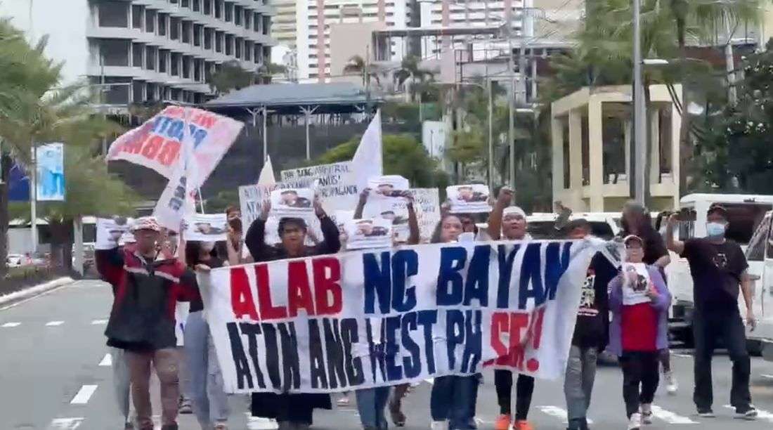 Over 100 protesters rally at CCP Complex during ASEAN meet, condemn China actions