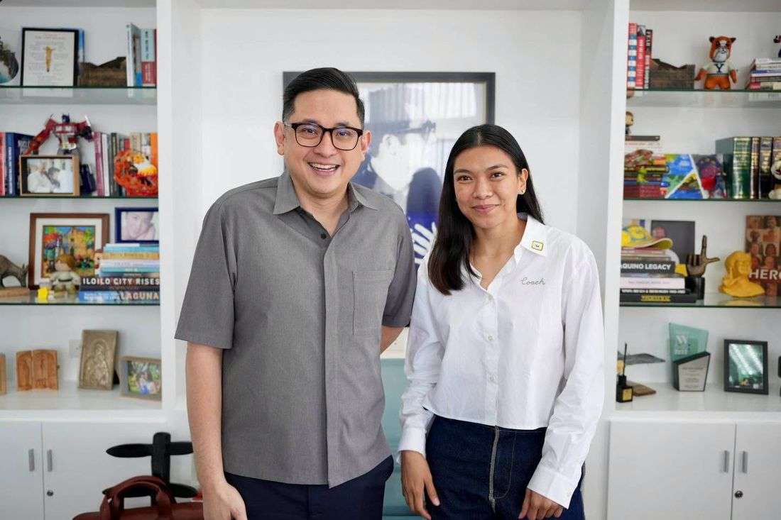 Sen. Bam meets Valdez to advance programs for student, national athletes