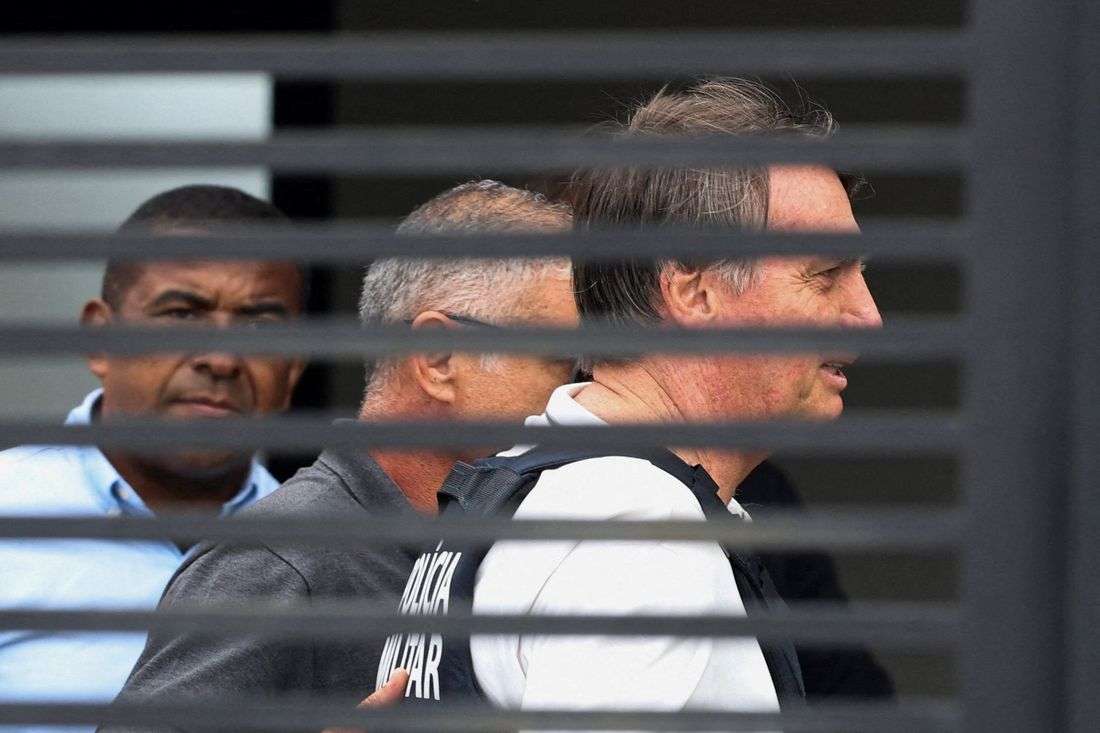 Brazil justice suspends visits to ex-President Bolsonaro for 30 days