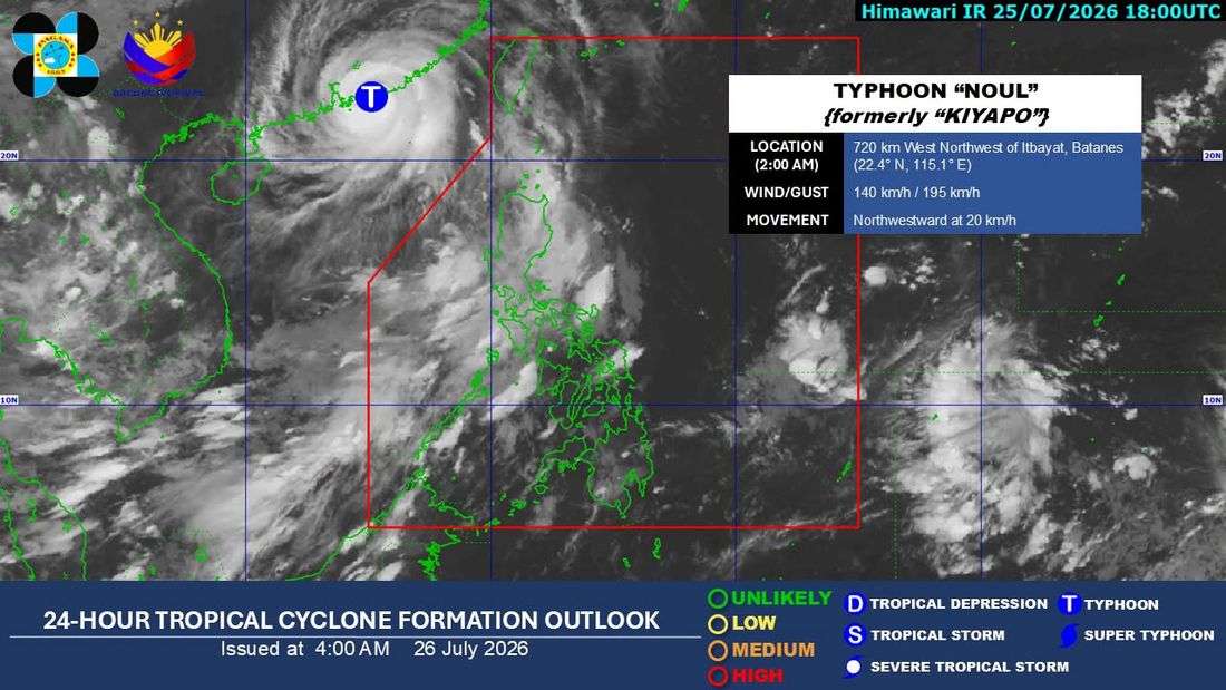Habagat to bring rains over Luzon, Western Visayas on Sunday