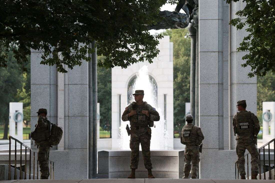 US judge orders release of woman accused of vandalism at World War Two Memorial