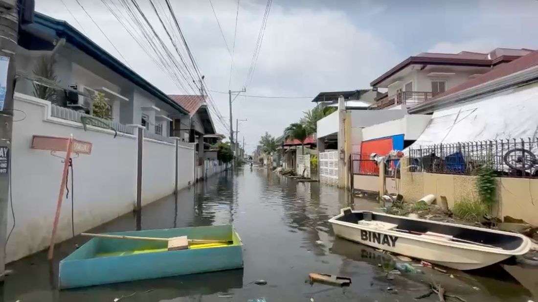 Mary the Queen Subdivision in Bulacan submerged in floodwaters for 7 years