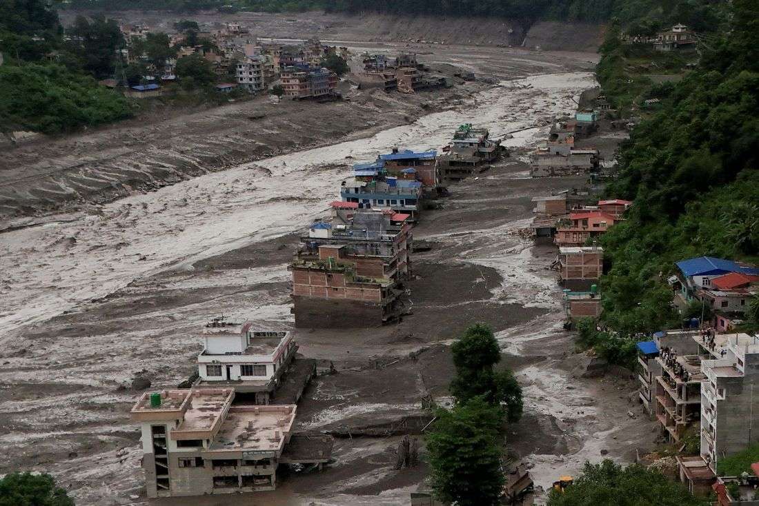 Nearly 1,500 missing in Nepal and China after devastating Himalayan flash flood