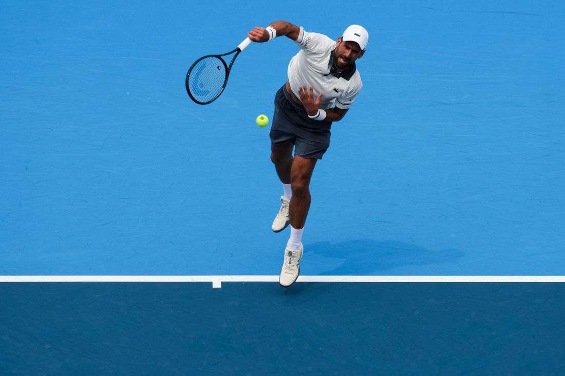 Tennis-Djokovic falls in Cincinnati heat in first match since Wimbledon