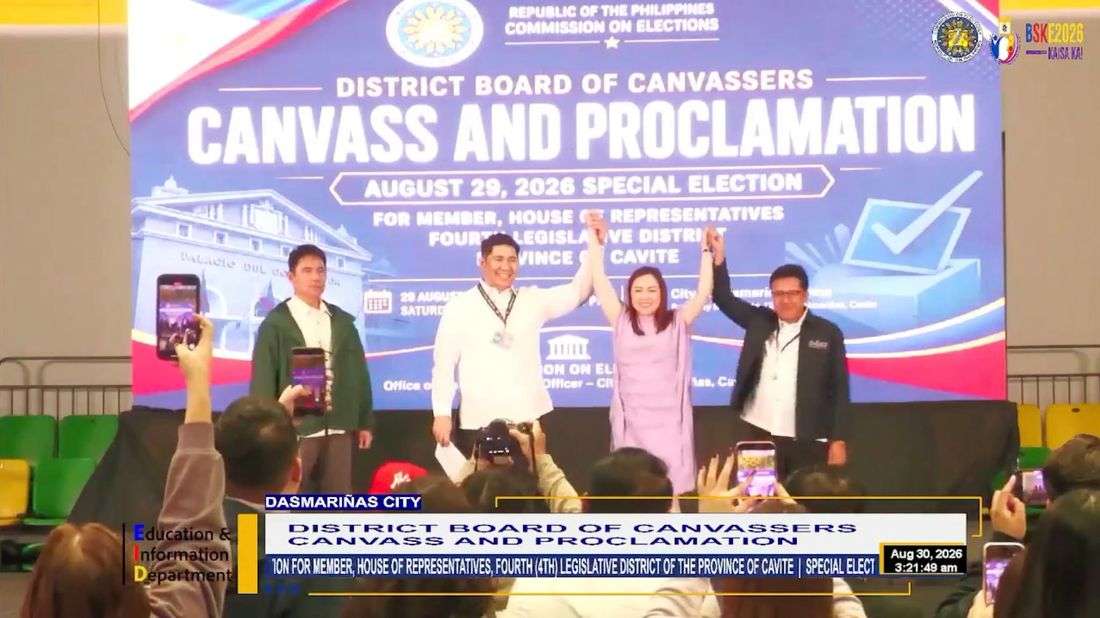 Jennifer Barzaga wins Cavite 4th District seat in landslide special election