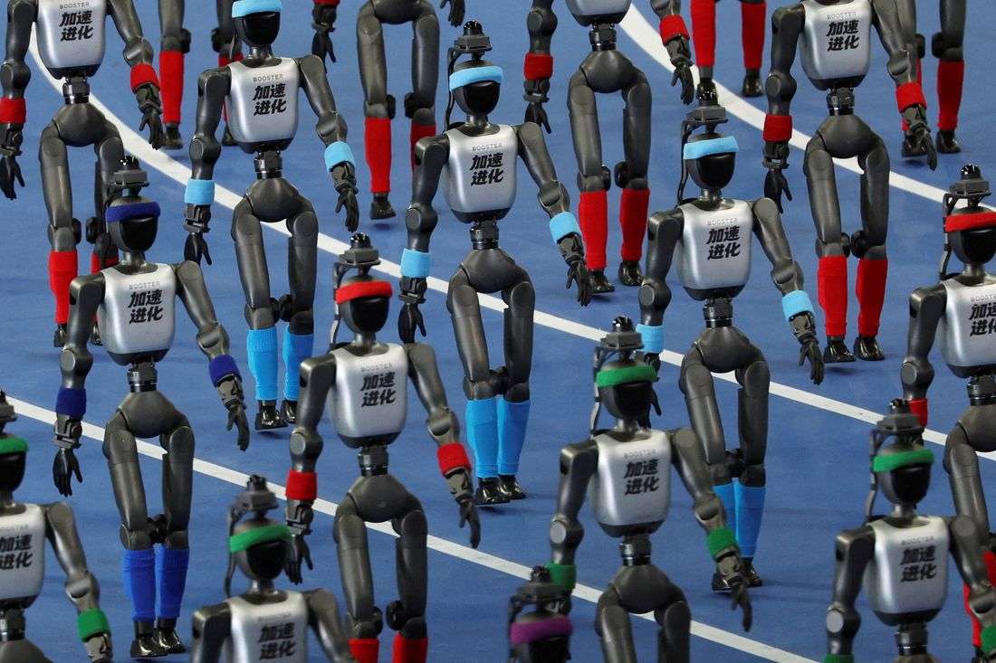 Robots can outrun humans, but can they plug in a cable?