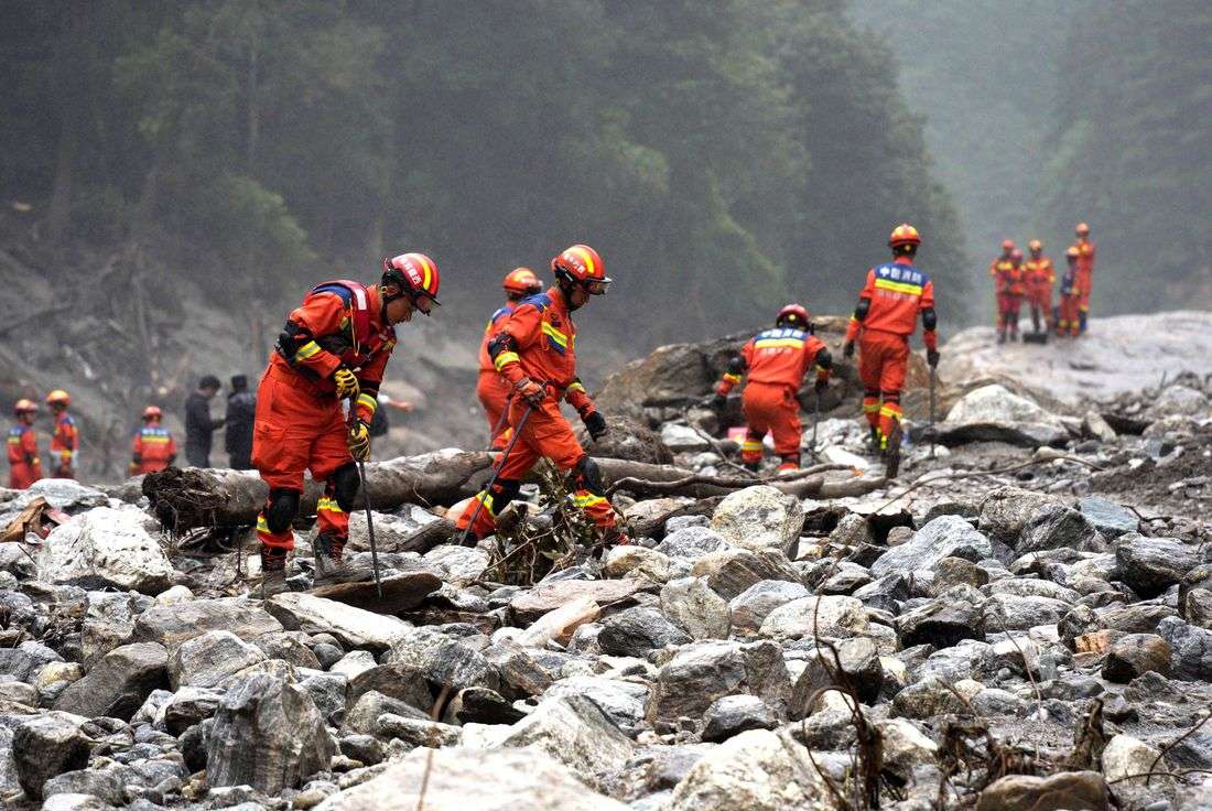 Rescuers race to find thousands missing after Nepal-China glacier collapse