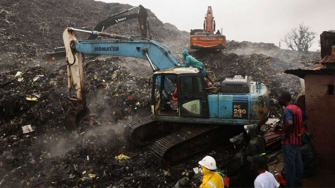 Landslide at Guinea landfill kills 30, government says