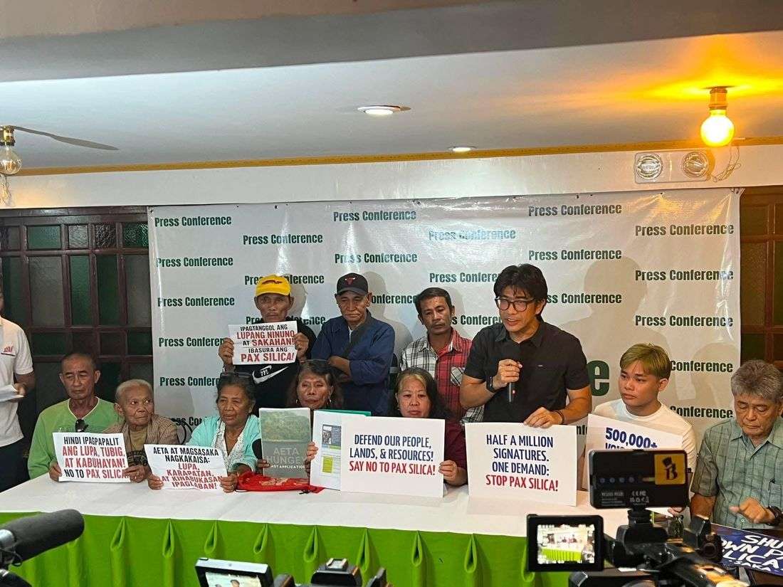 Progressive group amasses 500,000 signatures vs. Pax Silica project in Tarlac