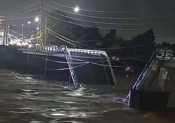 Second bridge in Tarlac City also collapses