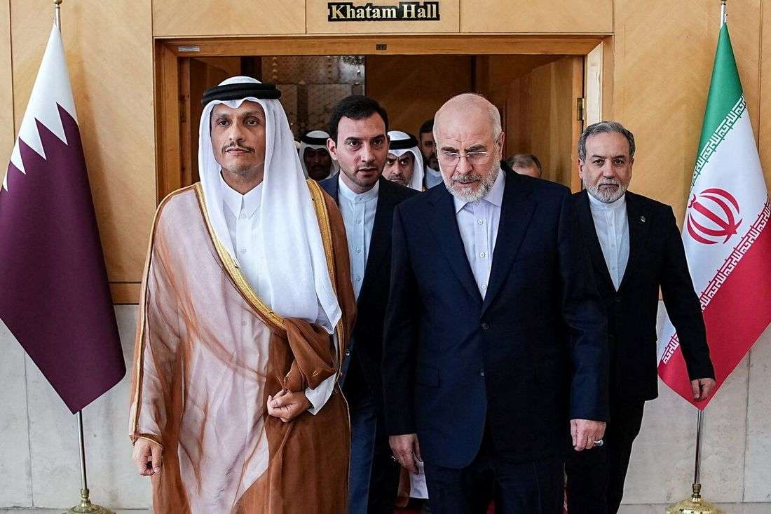 Qatar steps in to mediate as Trump says US not talking to Iran