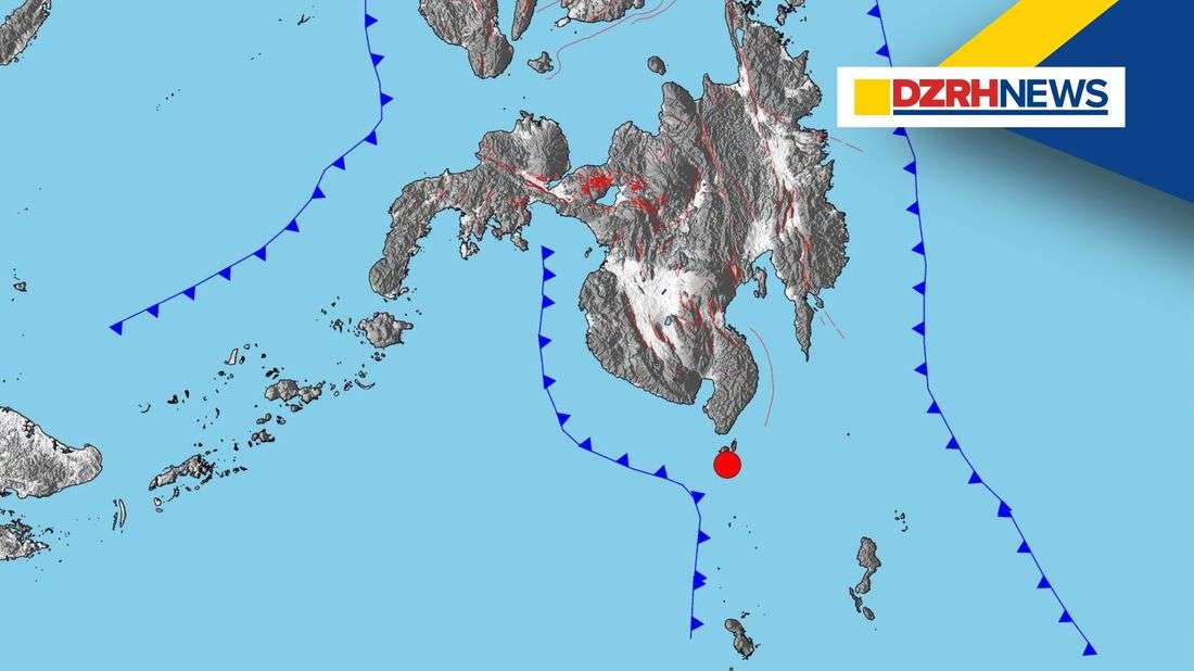 Magnitude 4.2 earthquake hits waters off Balut Island, Davao Occidental
