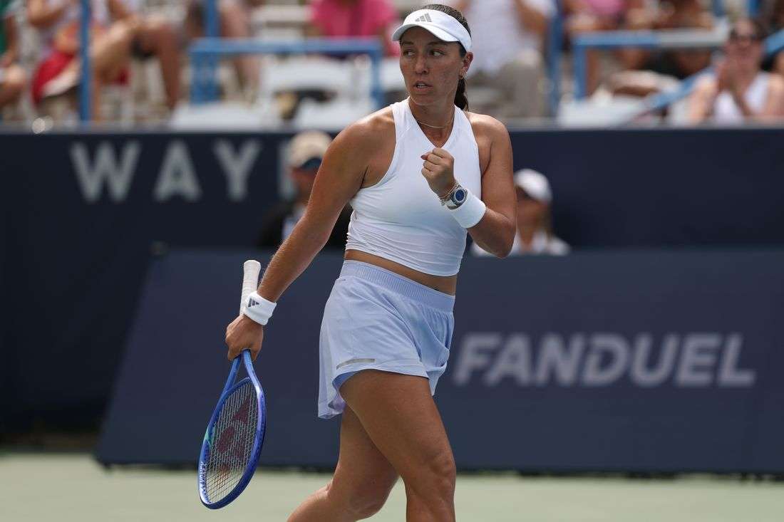 Tennis-Pegula sets up Washington Open final against Eala