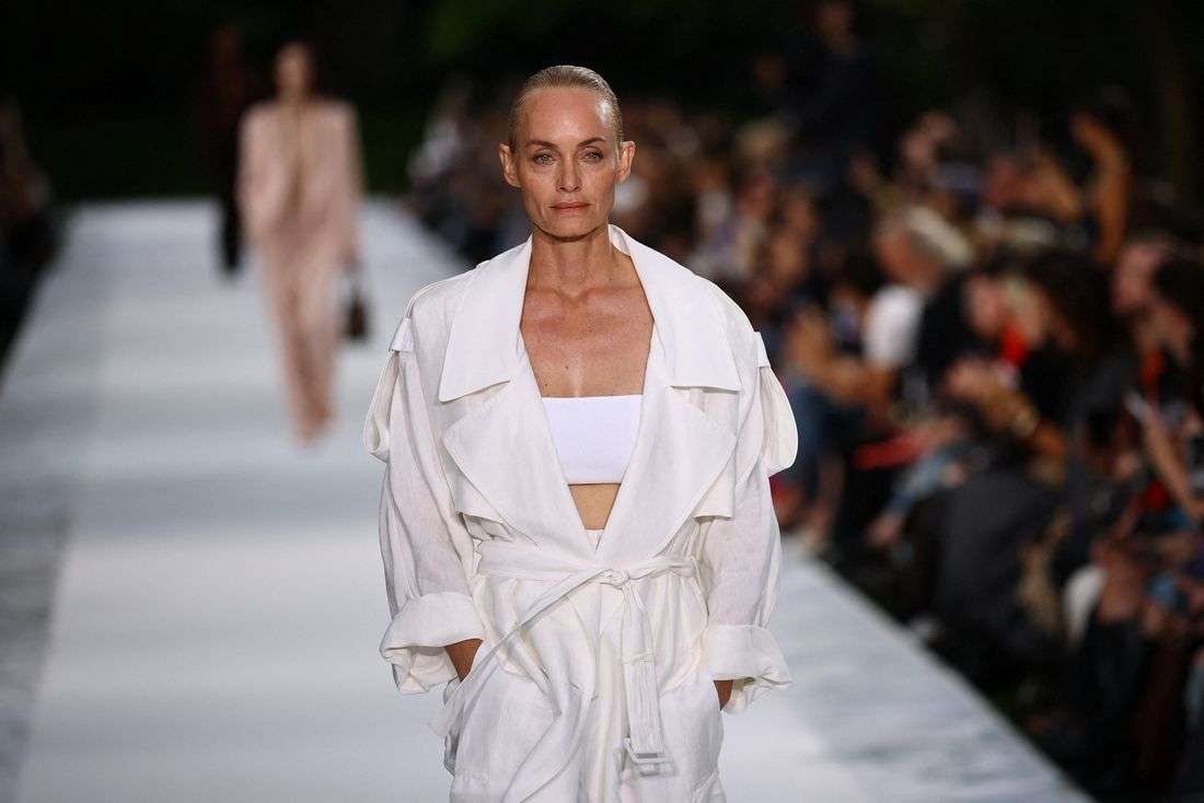 Stella McCartney spotlights climate crisis with ocean-inspired Paris runway show