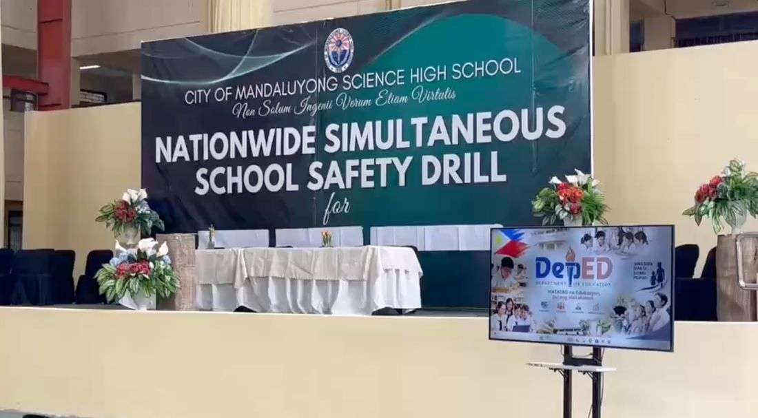 No active shooter reenactment as DepEd holds nationwide school safety drill on Sept. 3