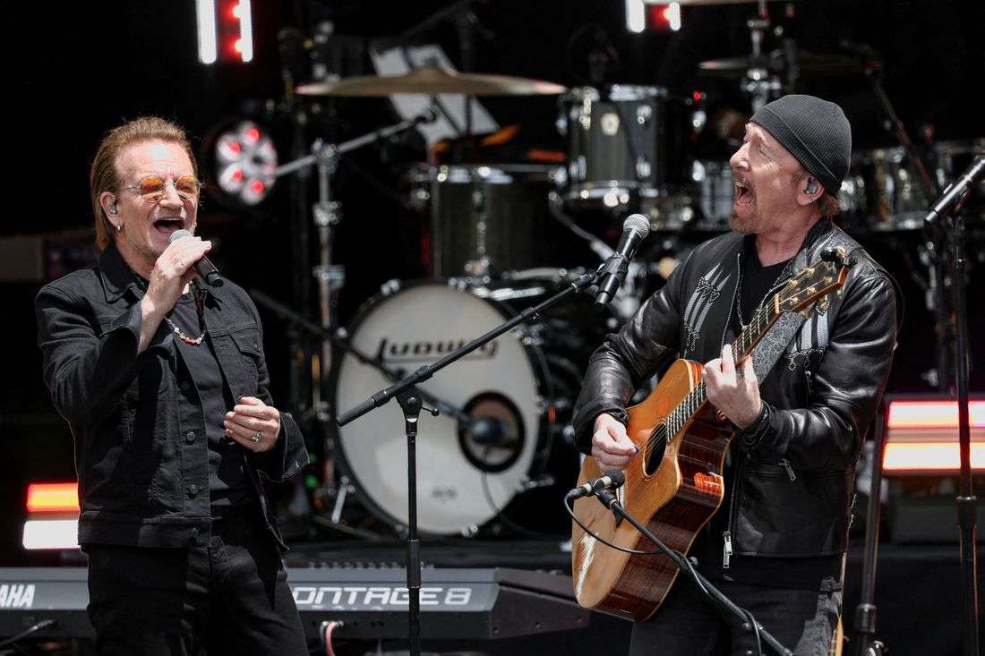 U2 mark 50 years together with concert at school where it all began