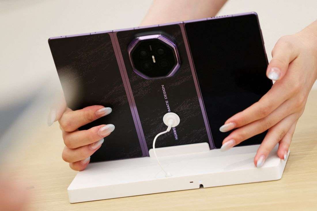 Huawei, Xiaomi launch new foldable smartphones ahead of Apple event