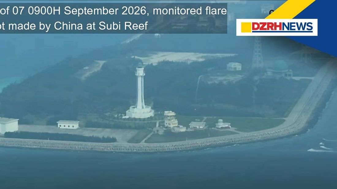PLA fires flares at unarmed PCG aircraft during flight over Kalayaan Island Group