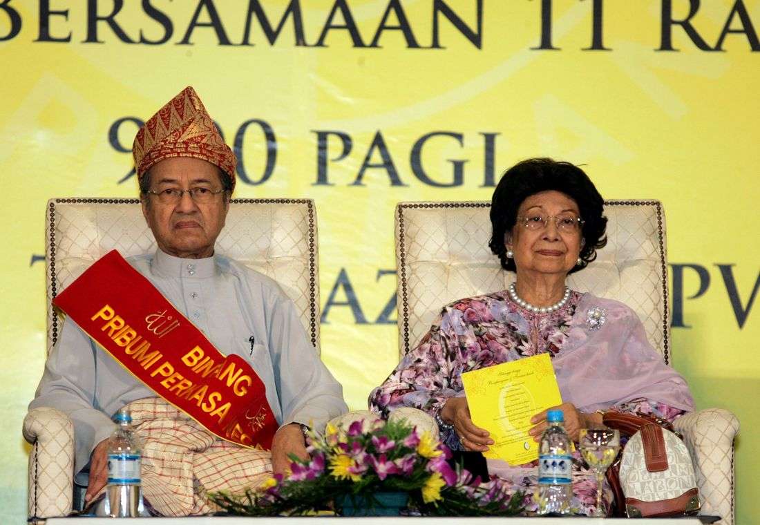 Wife of Malaysia's longest-serving PM Mahathir dies aged 100