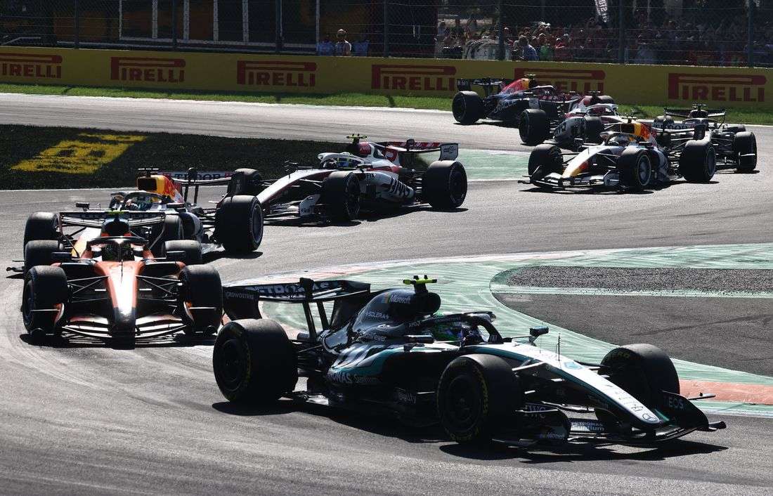 Motor racing-Antonelli takes sensational home Italian GP win from back of grid