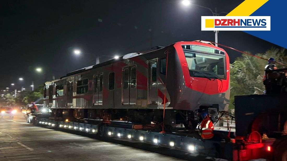 Third NSCR 8-car trainset begins arriving at Malanday Depot