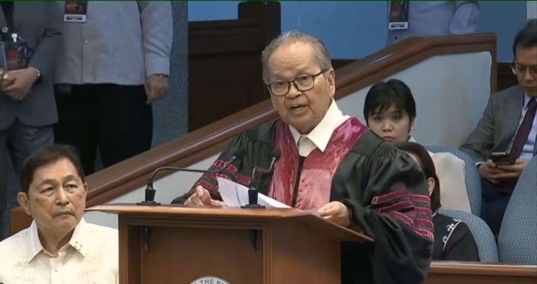 Panganiban says active participation essential to meaningful impeachment judgment