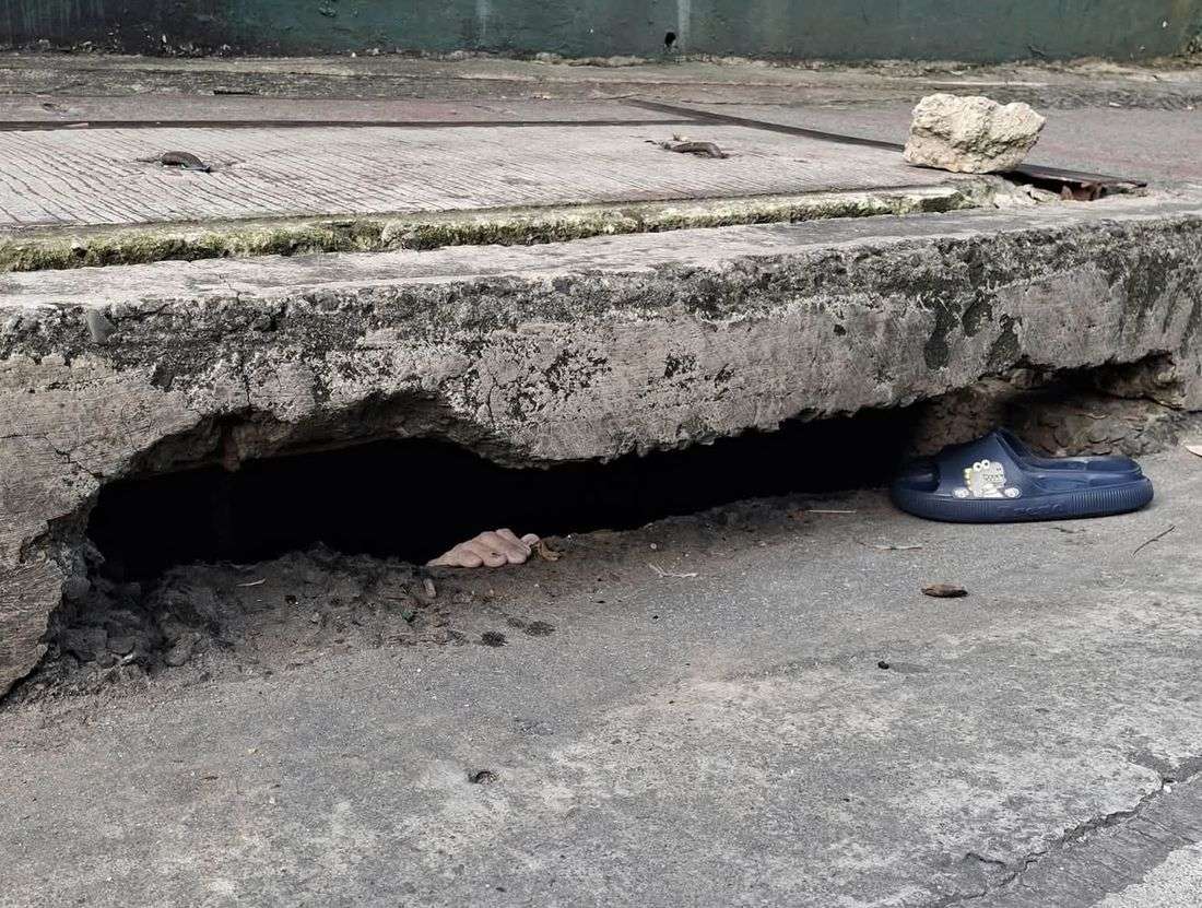 'Out of jealousy?': Man rescued after getting trapped in QC drainage canal