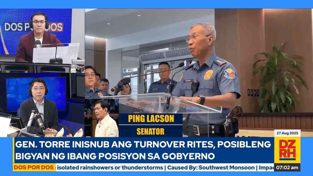 Lacson cites misstep in ex-PNP chief’s command shuffle; says better communication could have prevented fallout