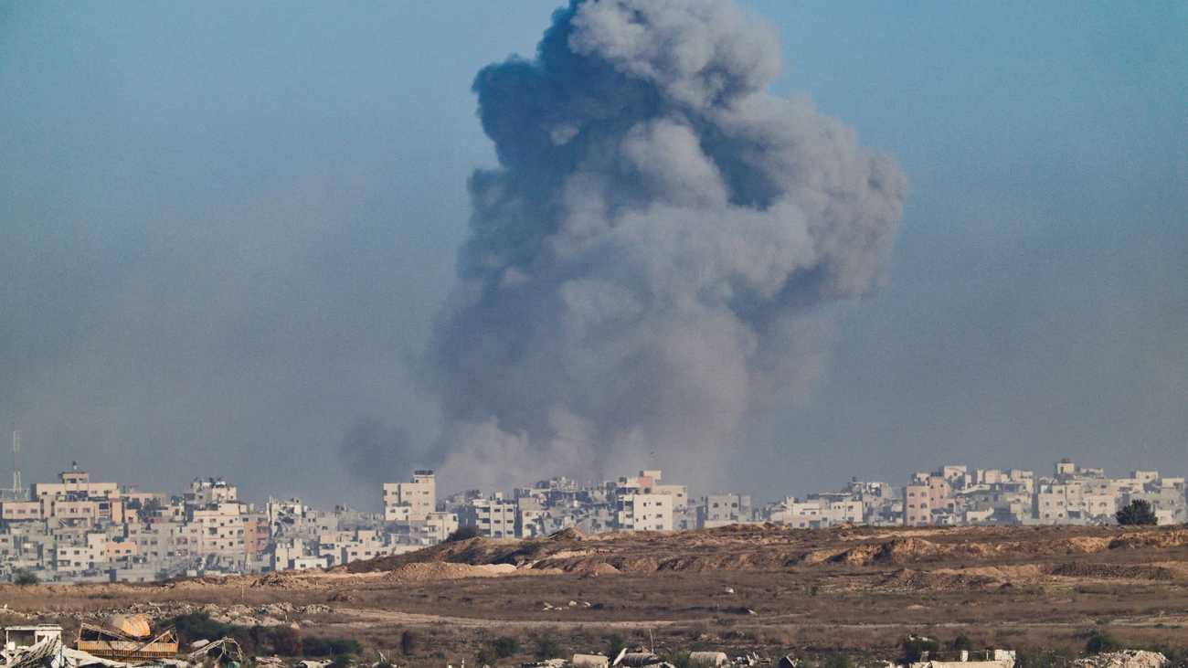 Israel says 'Gaza is burning' as it launches ground assault