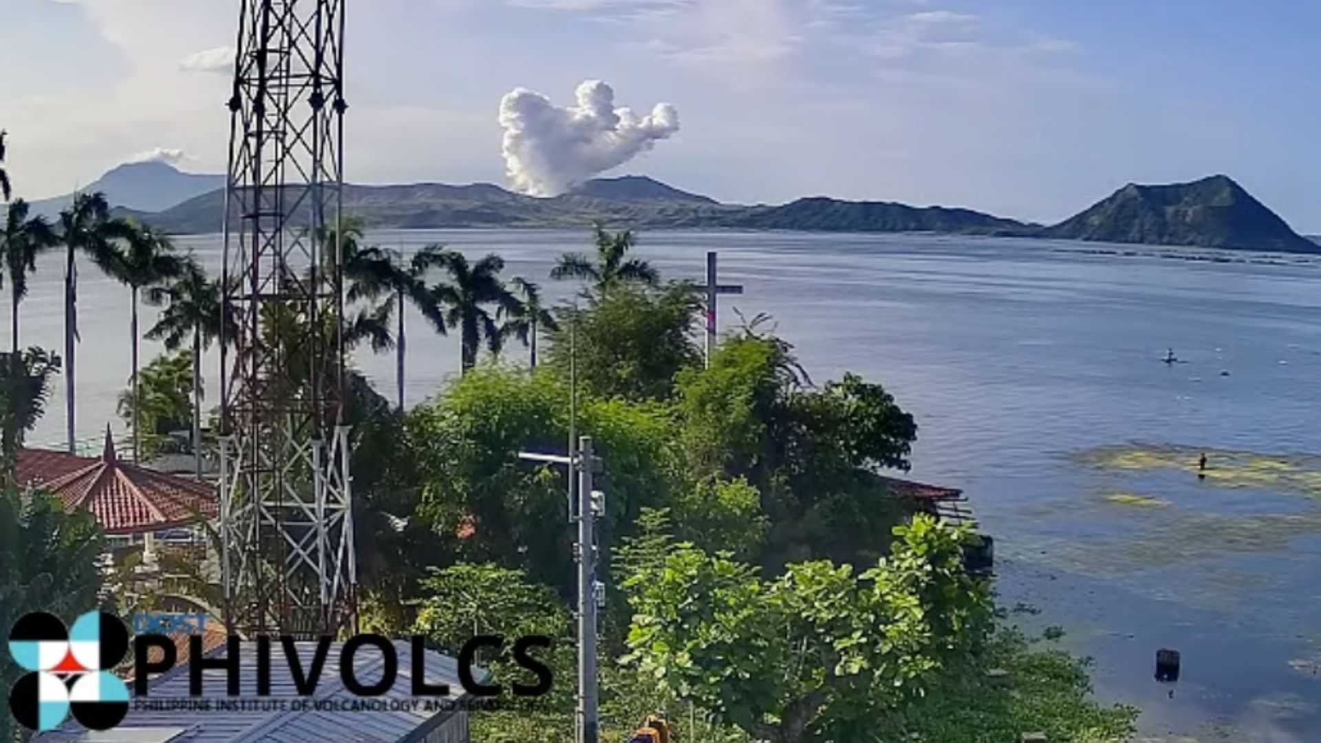 Alert level 1 prevails over Taal Volcano – Phivolcs