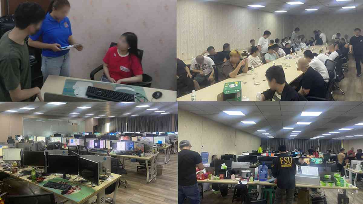 CIDG, BI raid alleged POGO hub in Makati; 86 foreign nationals arrested