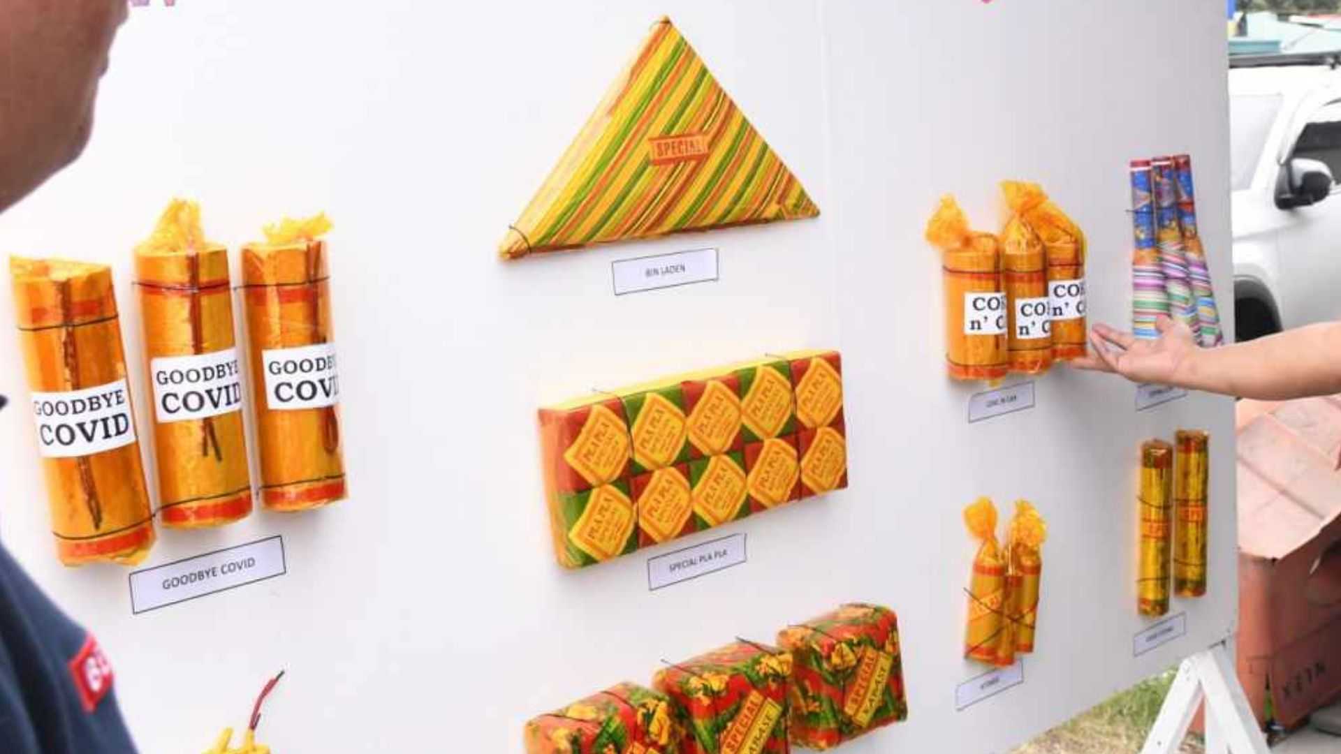 DOH warns against the use of firecrackers in holiday celebrations