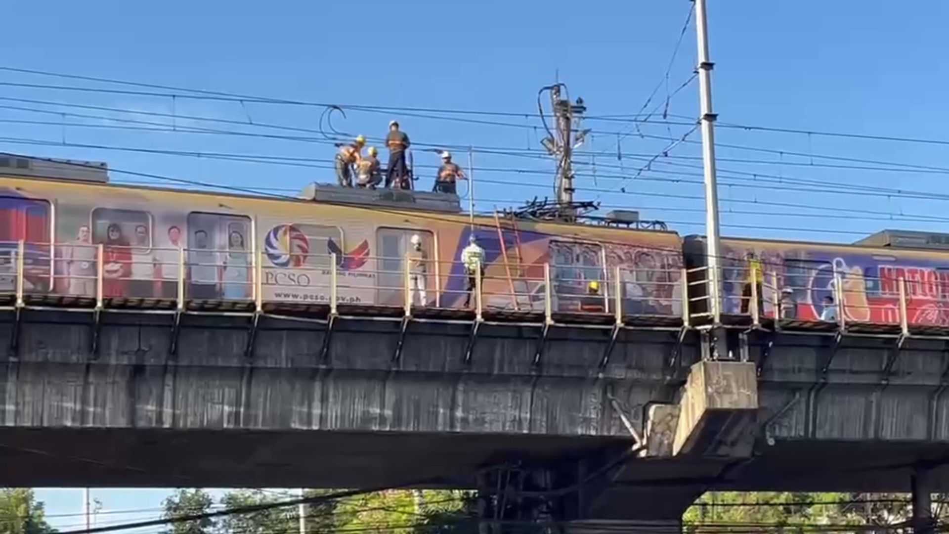 LRT-2 implements limited service after catenary wire damage