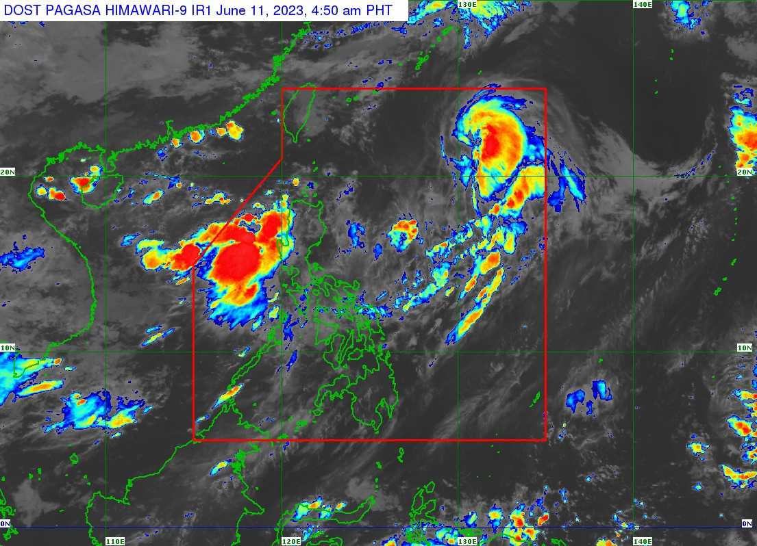 Chedeng to leave PAR, brings rainfall from Habagat