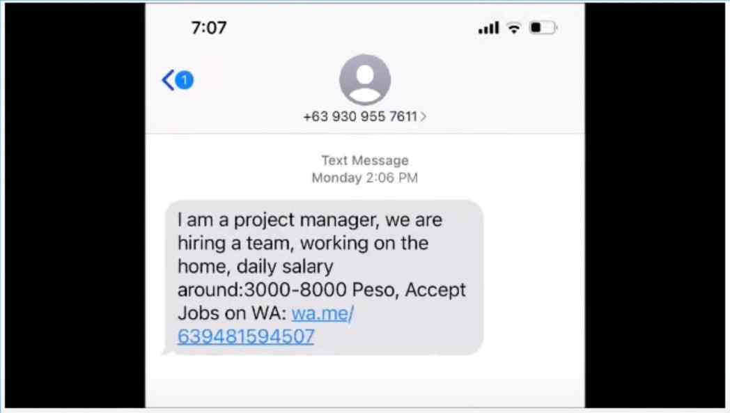 'Global crime syndicate' behind scam texts — NPC